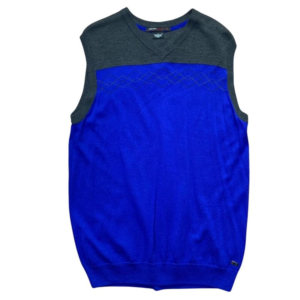 Nike Tiger Woods Golf Collection Men's 100% Merino Wool Sweater Vest  Size LARGE